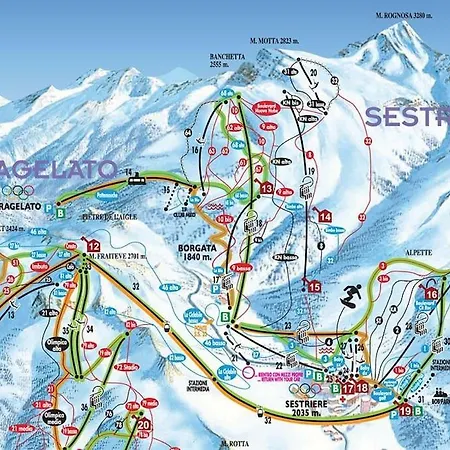 Apartman House Marmotta Borgata Sestriere